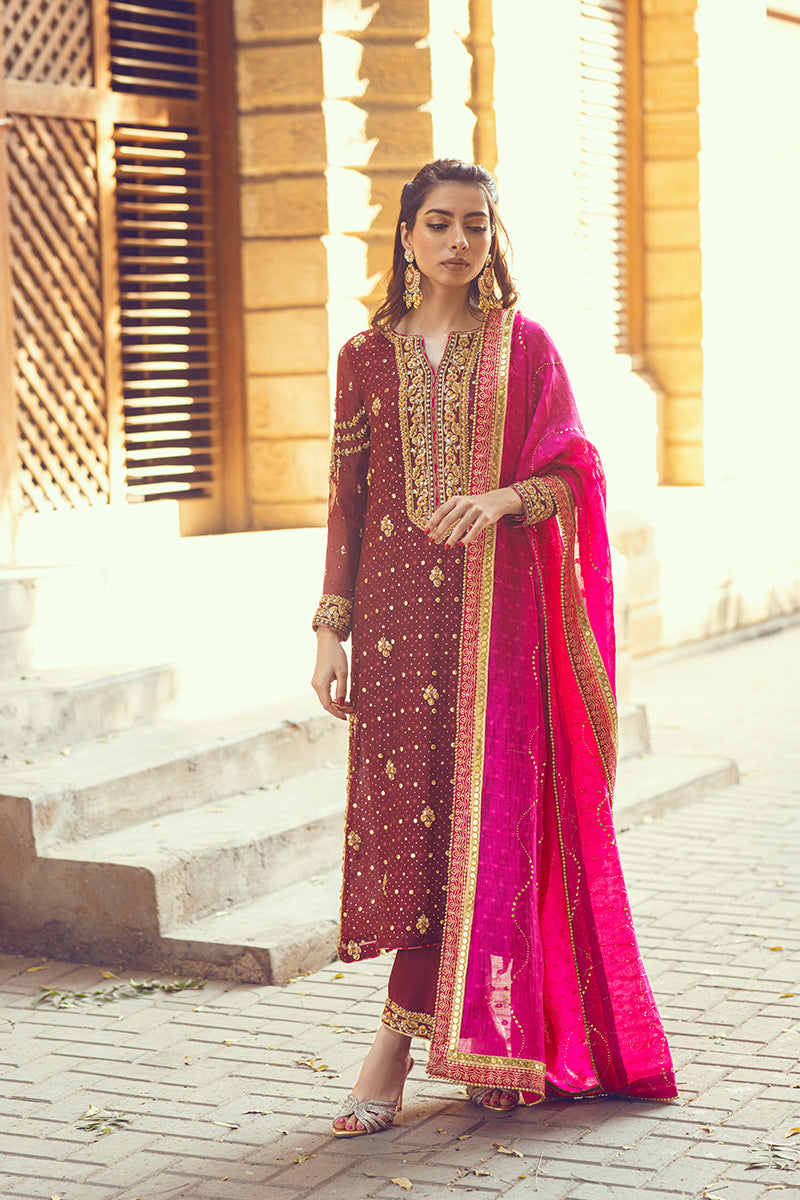 Sana Abbas | Wedding Formals | NAZLI by Sana Abbas - Designer Dress - Type: Ladies Clothes - Available at Libayah - 100% Original
