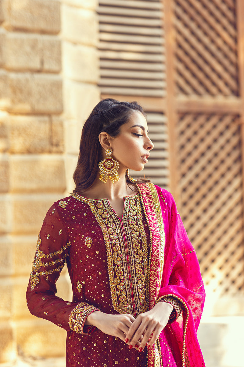 Sana Abbas | Wedding Formals | NAZLI by Sana Abbas - Designer Dress - Type: Ladies Clothes - Available at Libayah - 100% Original