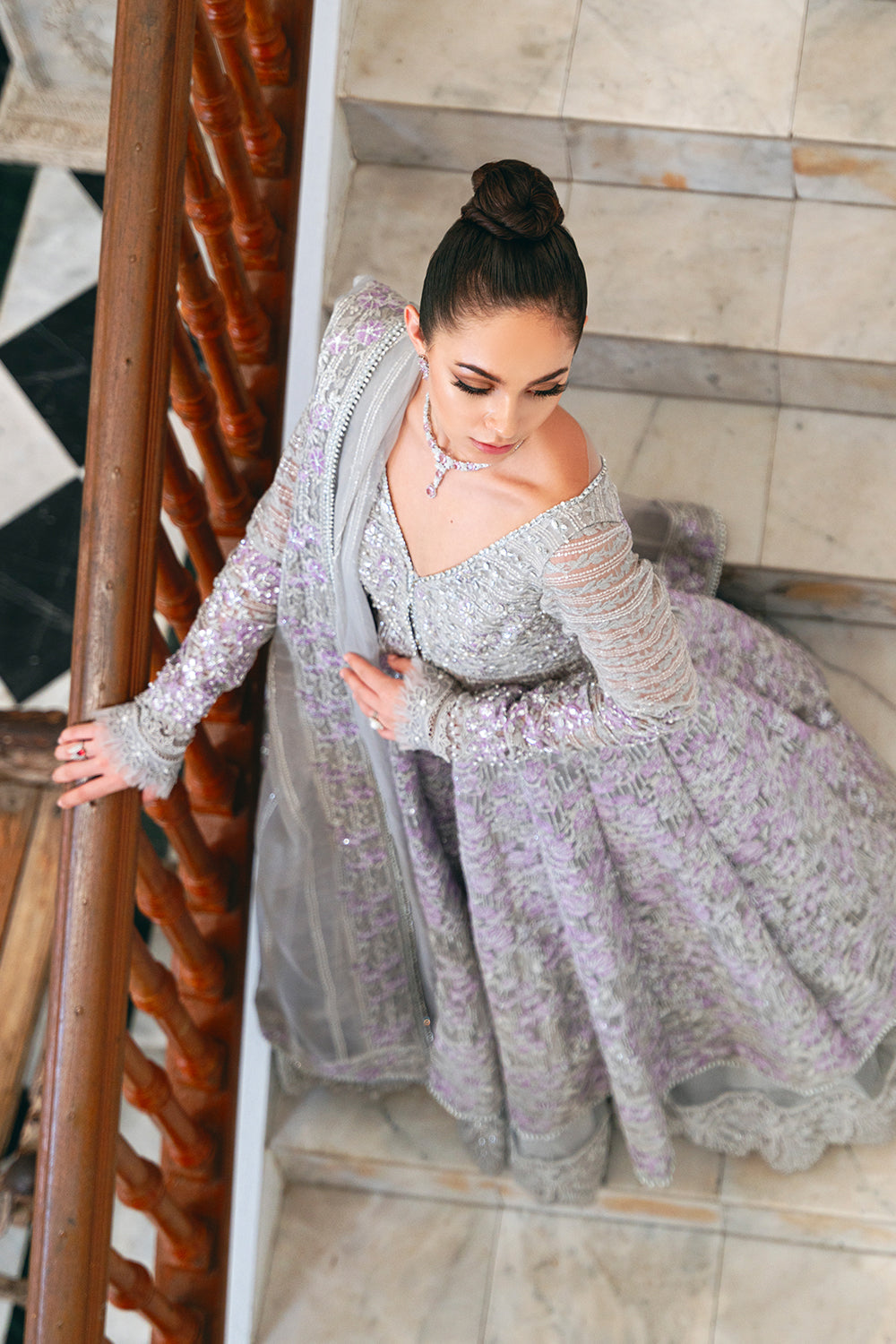 Saira Rizwan | Naqsh Festive 2024 | SRN24-02 ELOISE by Saira Rizwan - Designer Dress - Type: Ladies Clothes - Available at Libayah - 100% Original