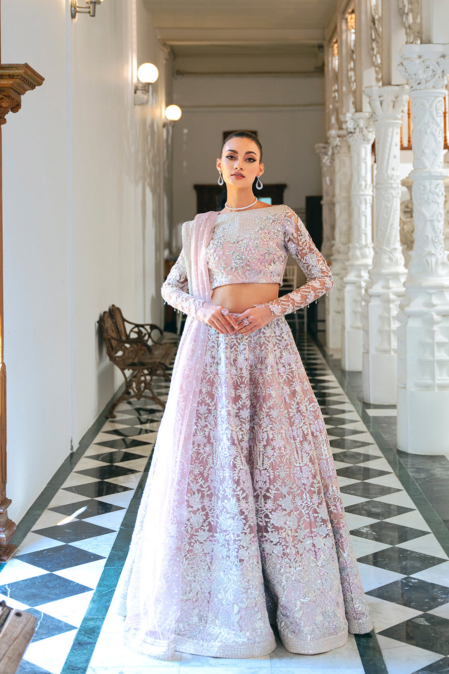 Saira Rizwan | Naqsh Festive 2024 | SRN24-03 FRANCESCA by Saira Rizwan - Designer Dress - Type: Ladies Clothes - Available at Libayah - 100% Original