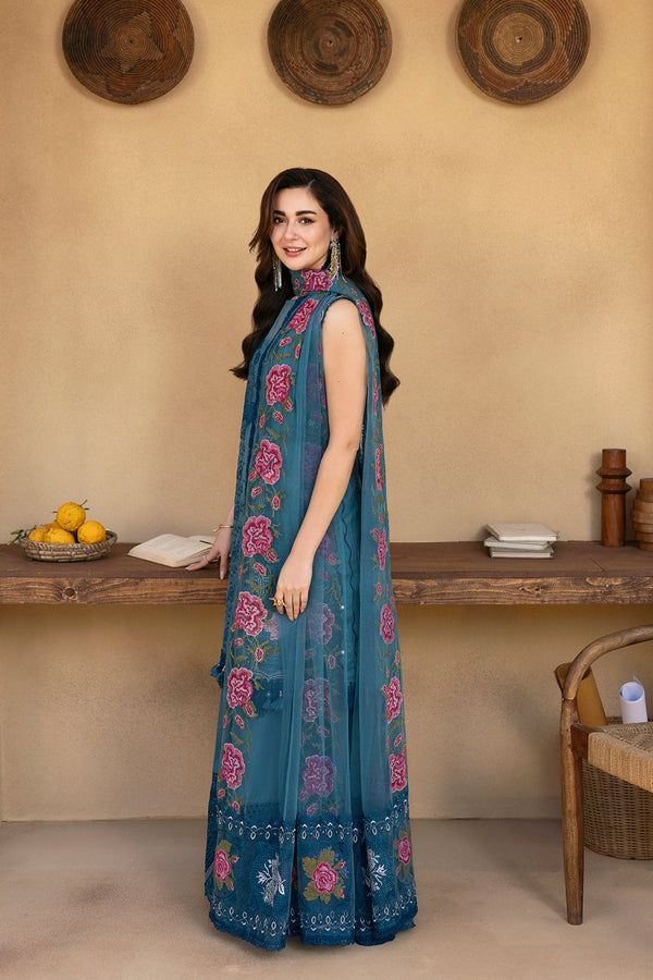 Saira Rizwan | Luxury Lawn 25 | ALMA-SRL25-12 by Saira Rizwan - Designer Dress - Type: Ladies Clothes - Available at Libayah - 100% Original