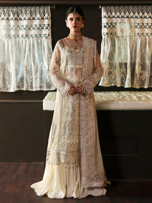 Mahnur | Pakeeza Luxury Formals | Nehaab | PK - 10 by Mahnur - Designer Dress  - Type : Ladies Clothes - Available at Libayah - 100% Original 