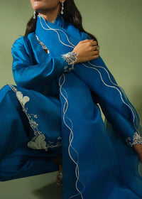Jeem | Celestial Luxe Formals | RAYA BLUE by Jeem - Designer Dress  - Type : Ladies Clothes - Available at Libayah - 100% Original 