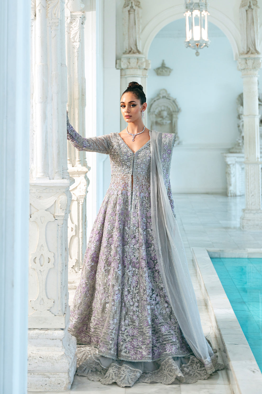 Saira Rizwan | Naqsh Festive 2024 | SRN24-02 ELOISE by Saira Rizwan - Designer Dress - Type: Ladies Clothes - Available at Libayah - 100% Original