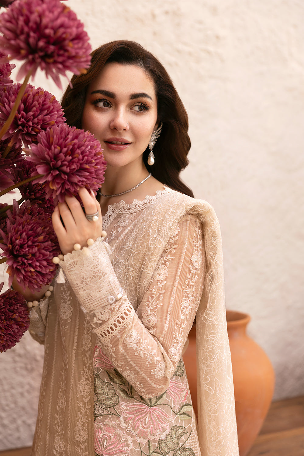 Saira Rizwan | Luxury Lawn 25 | MADONNA-SRL25-08 by Saira Rizwan - Designer Dress - Type: Ladies Clothes - Available at Libayah - 100% Original