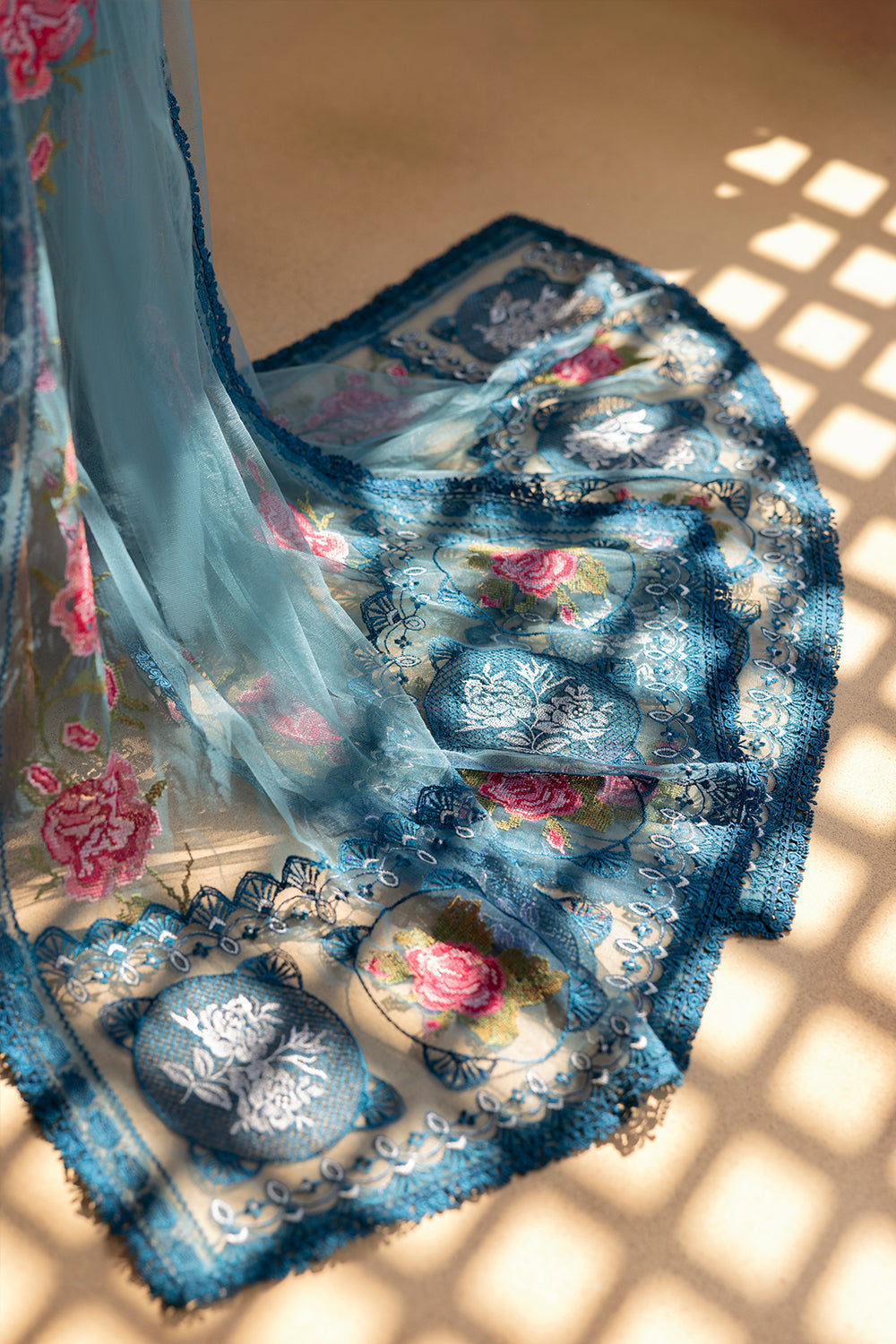 Saira Rizwan | Luxury Lawn 25 | ALMA-SRL25-12 by Saira Rizwan - Designer Dress - Type: Ladies Clothes - Available at Libayah - 100% Original