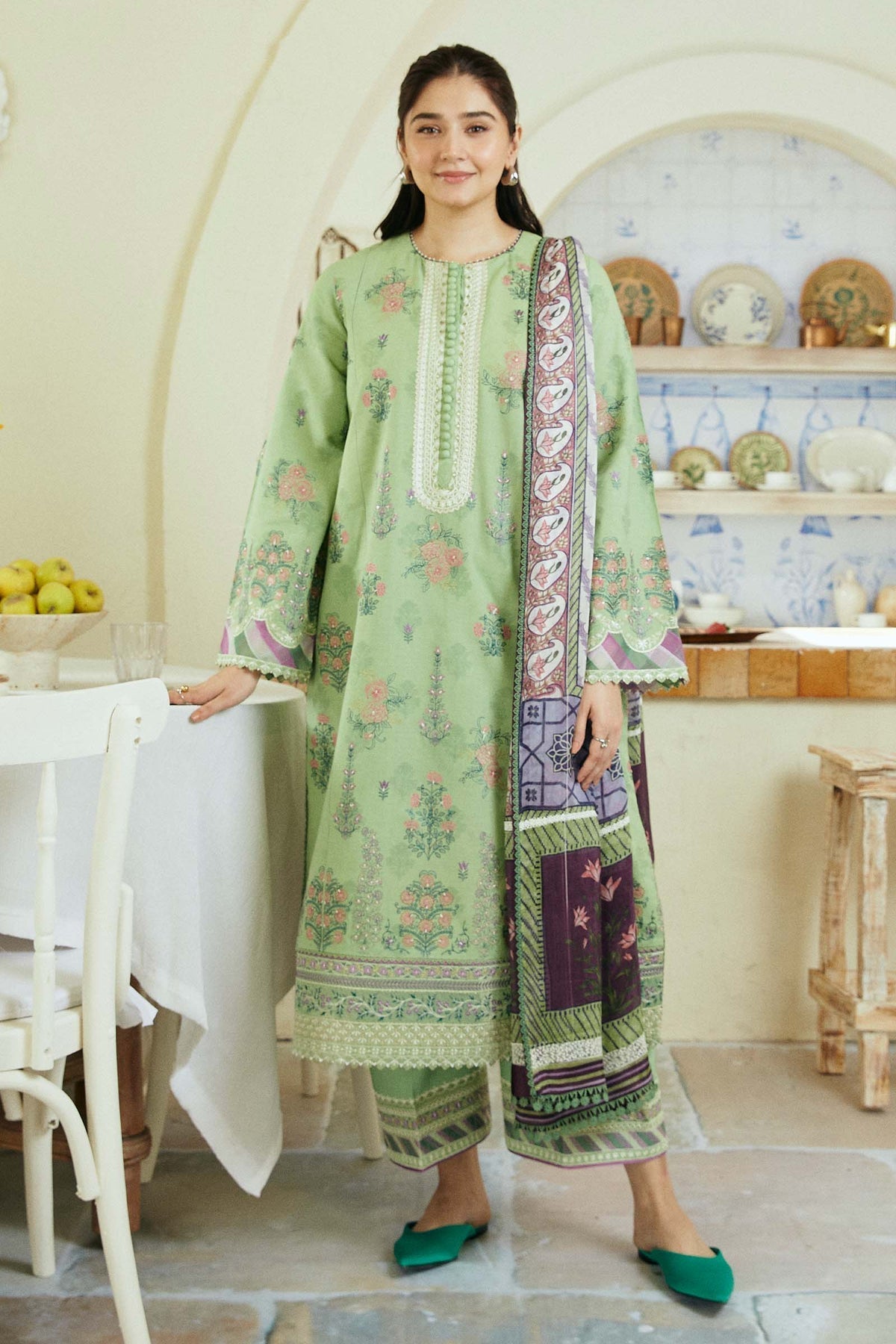 Zara Shahjahan | Coco Lawn Eid Edit 24 | NISA-D9 by Zara Shahjahan - Designer Dress - Type: Ladies Clothes - Available at Libayah - 100% Original