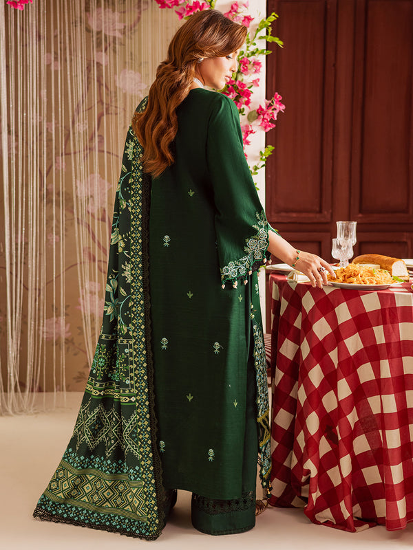 Mahnur | Nova Khaddar 25 | NK - 03 by Mahnur - Designer Dress  - Type : Ladies Clothes - Available at Libayah - 100% Original 