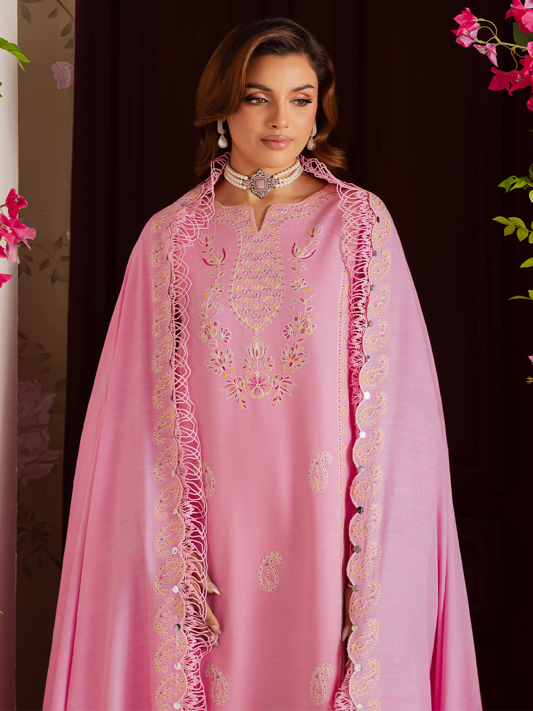 Mahnur | Nova Khaddar 25 | NK - 05 by Mahnur - Designer Dress  - Type : Ladies Clothes - Available at Libayah - 100% Original 
