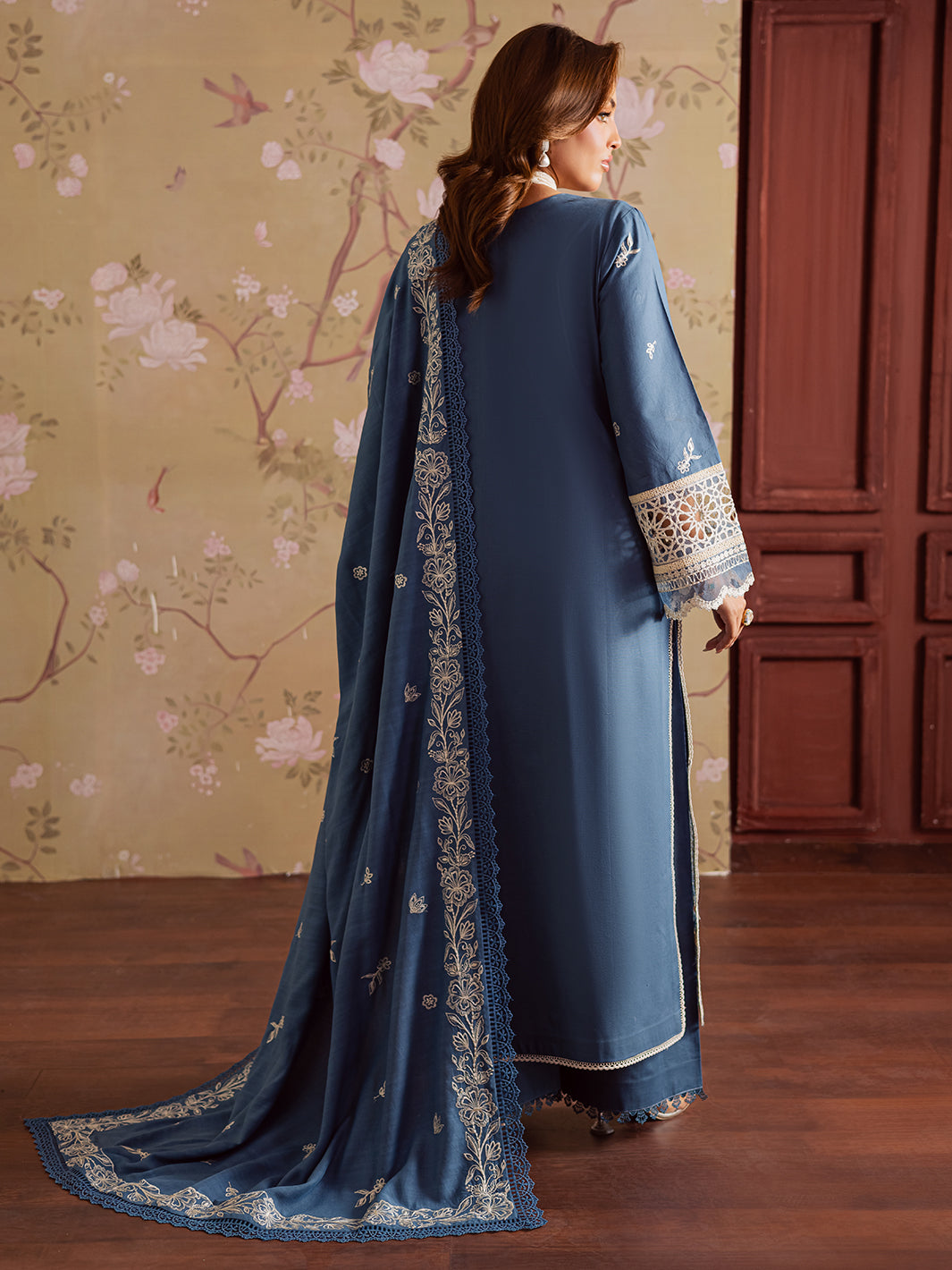 Mahnur | Nova Khaddar 25 | NK - 07 by Mahnur - Designer Dress  - Type : Ladies Clothes - Available at Libayah - 100% Original 