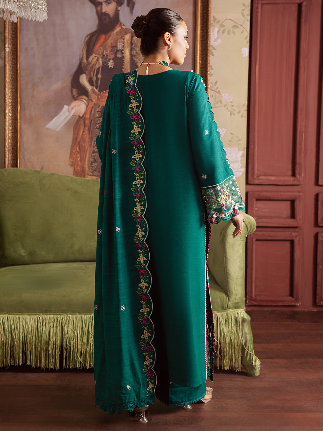 Mahnur | Nova Khaddar 25 | NK - 09 by Mahnur - Designer Dress  - Type : Ladies Clothes - Available at Libayah - 100% Original 