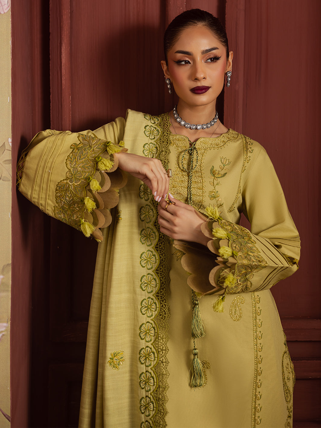 Mahnur | Nova Khaddar 25 | NK - 10 by Mahnur - Designer Dress  - Type : Ladies Clothes - Available at Libayah - 100% Original 