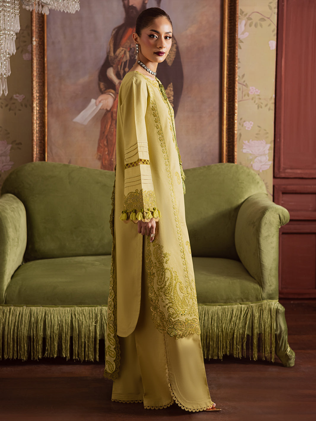 Mahnur | Nova Khaddar 25 | NK - 10 by Mahnur - Designer Dress  - Type : Ladies Clothes - Available at Libayah - 100% Original 