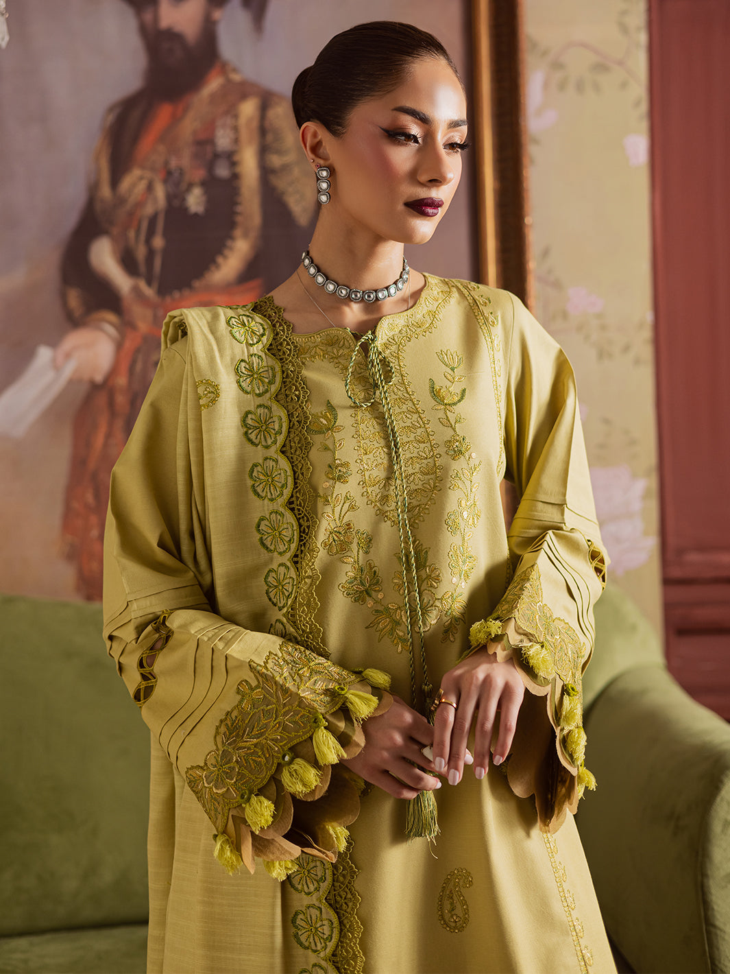 Mahnur | Nova Khaddar 25 | NK - 10 by Mahnur - Designer Dress  - Type : Ladies Clothes - Available at Libayah - 100% Original 