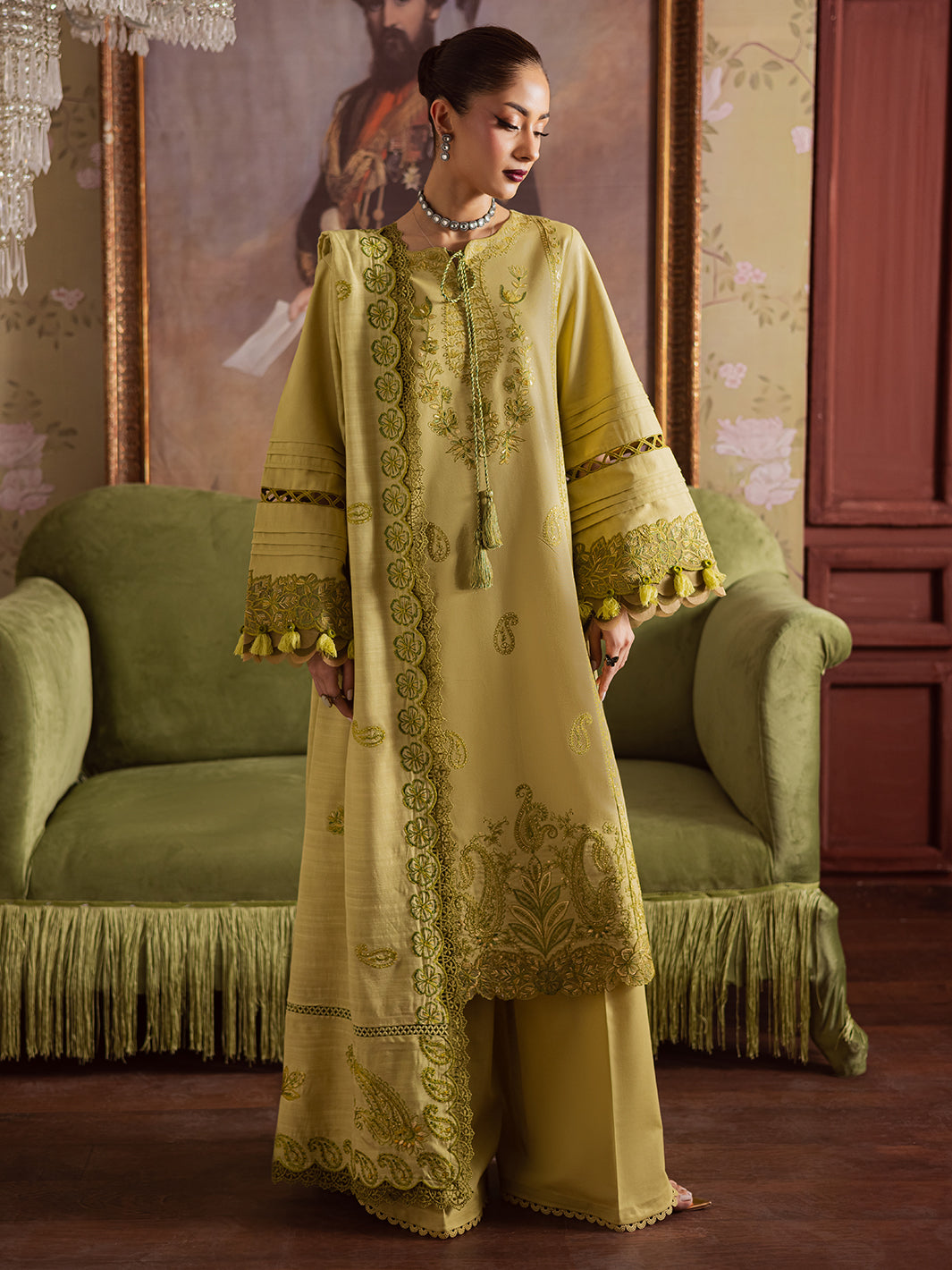 Mahnur | Nova Khaddar 25 | NK - 10 by Mahnur - Designer Dress  - Type : Ladies Clothes - Available at Libayah - 100% Original 