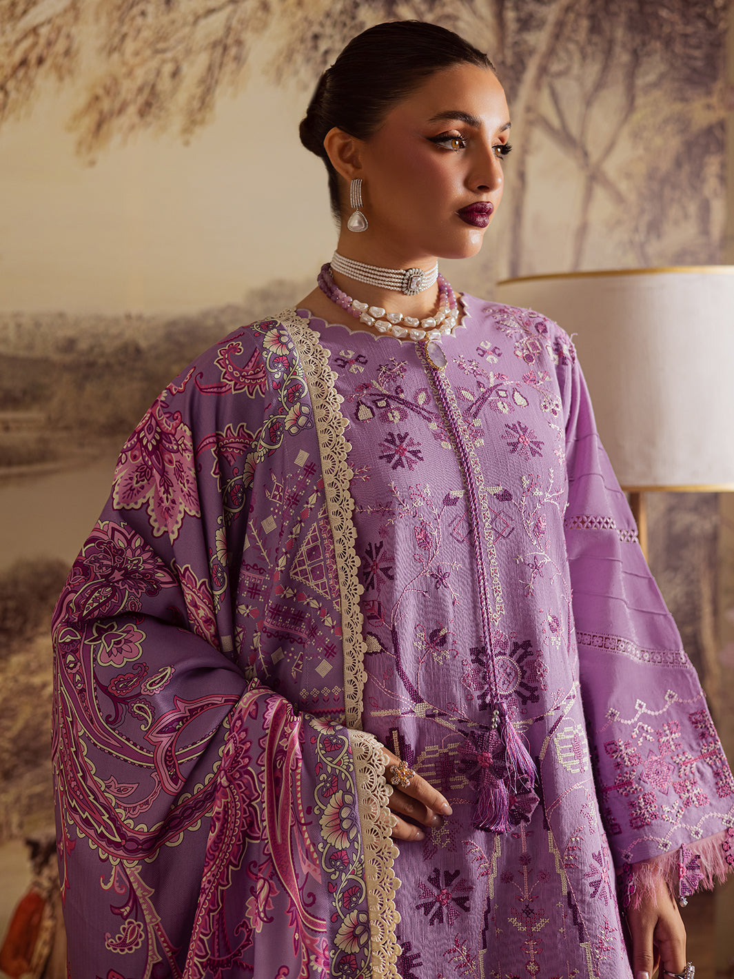Mahnur | Nova Khaddar 25 | NK - 11 by Mahnur - Designer Dress  - Type : Ladies Clothes - Available at Libayah - 100% Original 