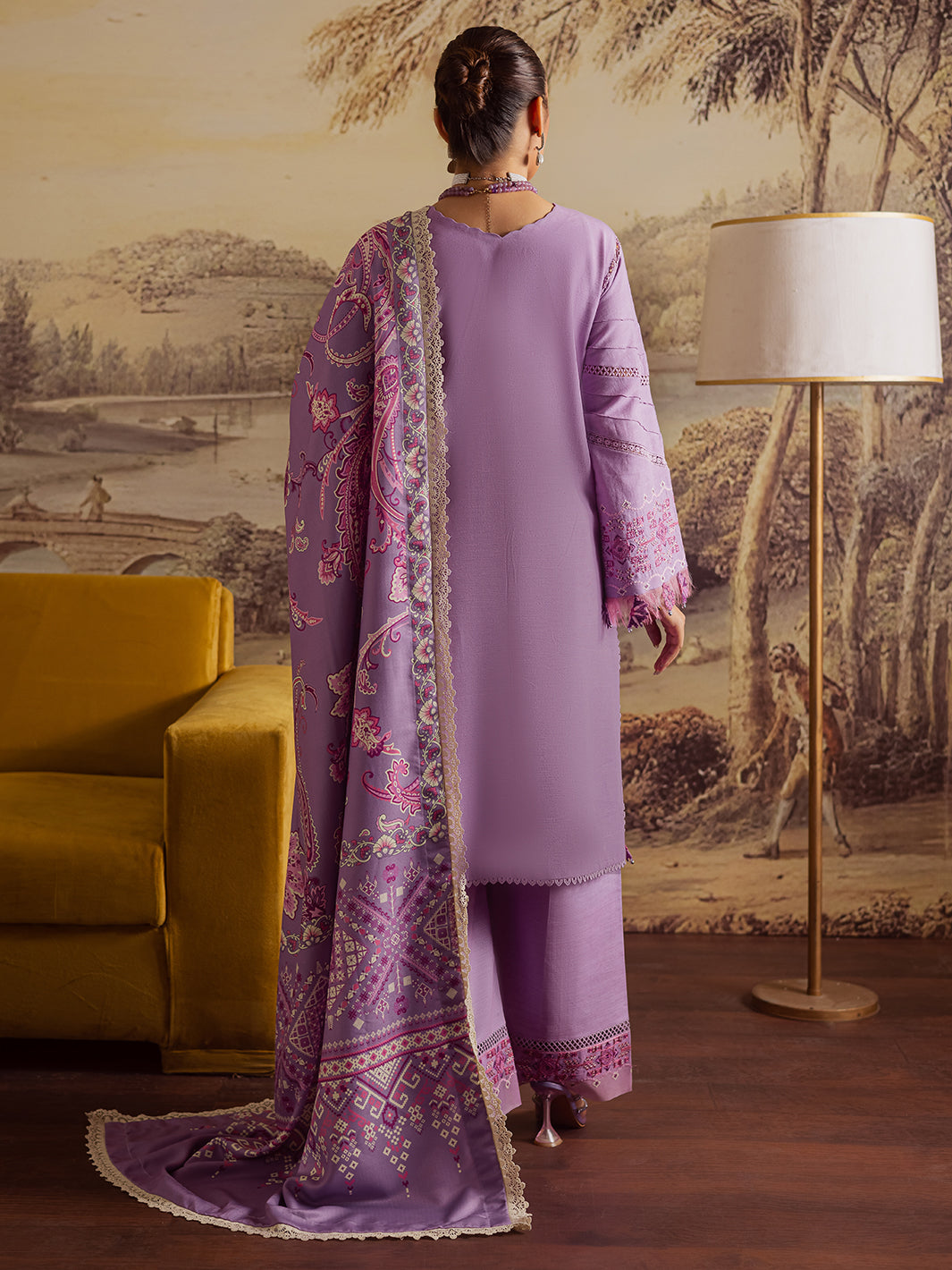 Mahnur | Nova Khaddar 25 | NK - 11 by Mahnur - Designer Dress  - Type : Ladies Clothes - Available at Libayah - 100% Original 