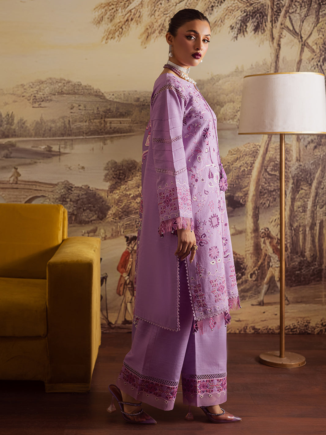 Mahnur | Nova Khaddar 25 | NK - 11 by Mahnur - Designer Dress  - Type : Ladies Clothes - Available at Libayah - 100% Original 