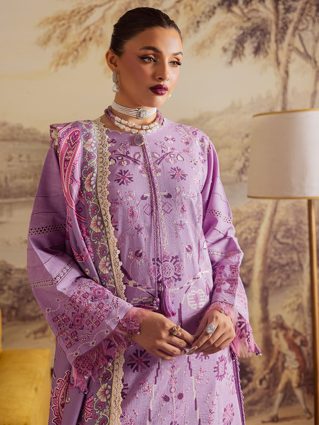 Mahnur | Nova Khaddar 25 | NK - 11 by Mahnur - Designer Dress  - Type : Ladies Clothes - Available at Libayah - 100% Original 