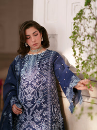 Mahnur | Nilofer Luxury Lawn 26 | NL-04 by Mahnur - Designer Dress  - Type : Ladies Clothes - Available at Libayah - 100% Original 