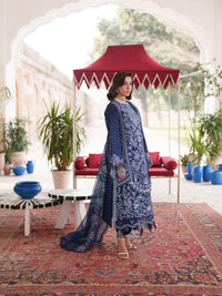 Mahnur | Nilofer Luxury Lawn 26 | NL-04 by Mahnur - Designer Dress  - Type : Ladies Clothes - Available at Libayah - 100% Original 