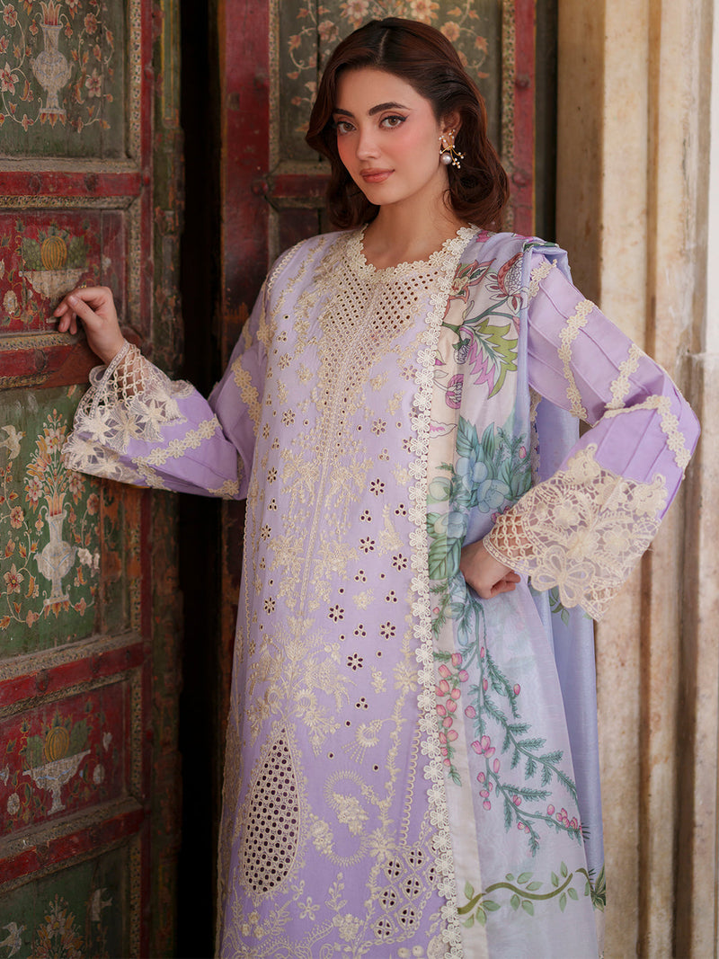Mahnur | Nilofer Luxury Lawn 26 | NL-05 by Mahnur - Designer Dress  - Type : Ladies Clothes - Available at Libayah - 100% Original 