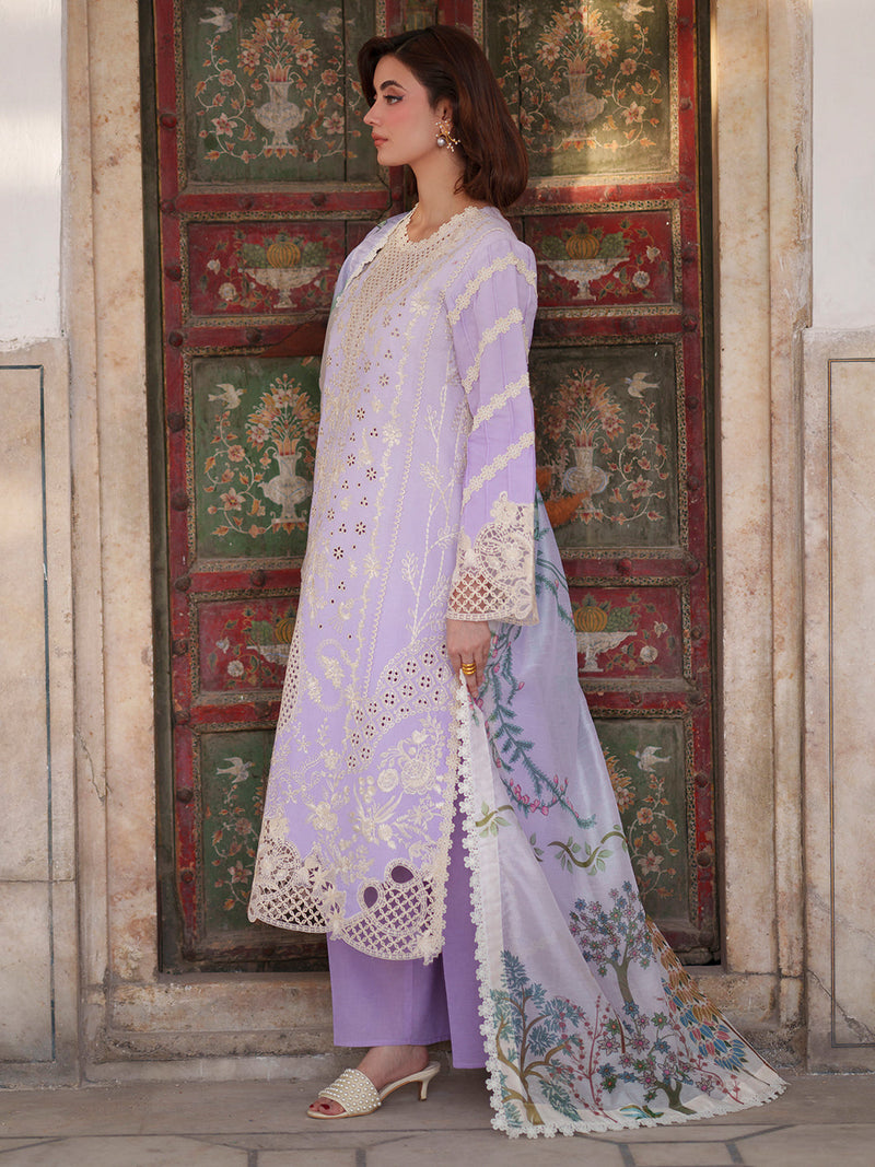 Mahnur | Nilofer Luxury Lawn 26 | NL-05 by Mahnur - Designer Dress  - Type : Ladies Clothes - Available at Libayah - 100% Original 