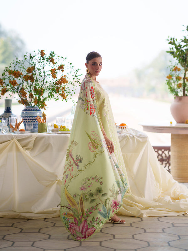 Mahnur | Nilofer Luxury Lawn 26 | NL-06 by Mahnur - Designer Dress  - Type : Ladies Clothes - Available at Libayah - 100% Original 