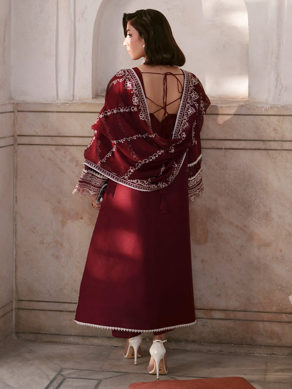 Mahnur | Nilofer Luxury Lawn 26 | NL-08 by Mahnur - Designer Dress  - Type : Ladies Clothes - Available at Libayah - 100% Original 