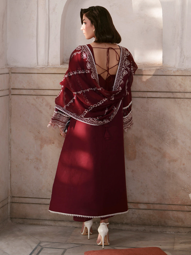 Mahnur | Nilofer Luxury Lawn 26 | NL-08 by Mahnur - Designer Dress  - Type : Ladies Clothes - Available at Libayah - 100% Original 