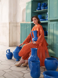 Mahnur | Nilofer Luxury Lawn 26 | NL-11 by Mahnur - Designer Dress  - Type : Ladies Clothes - Available at Libayah - 100% Original 