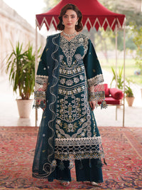 Mahnur | Nilofer Luxury Lawn 26 | NL-13 by Mahnur - Designer Dress  - Type : Ladies Clothes - Available at Libayah - 100% Original 