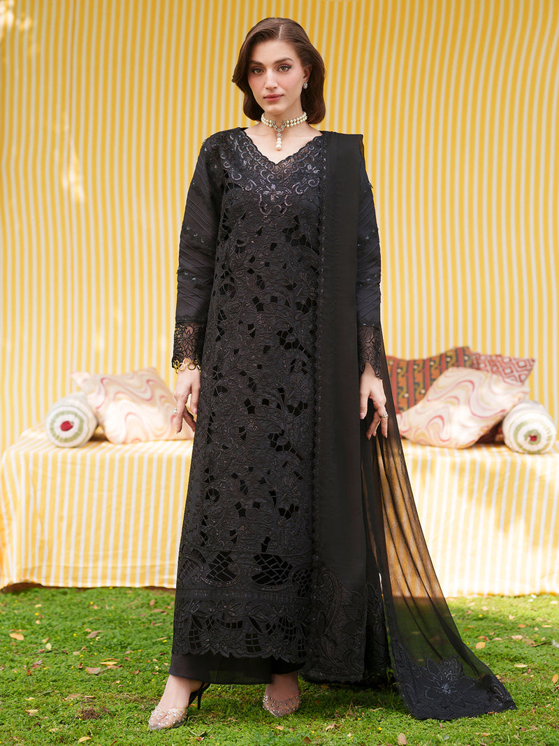 Mahnur | Nilofer Luxury Lawn 26 | NL-14 by Mahnur - Designer Dress  - Type : Ladies Clothes - Available at Libayah - 100% Original 