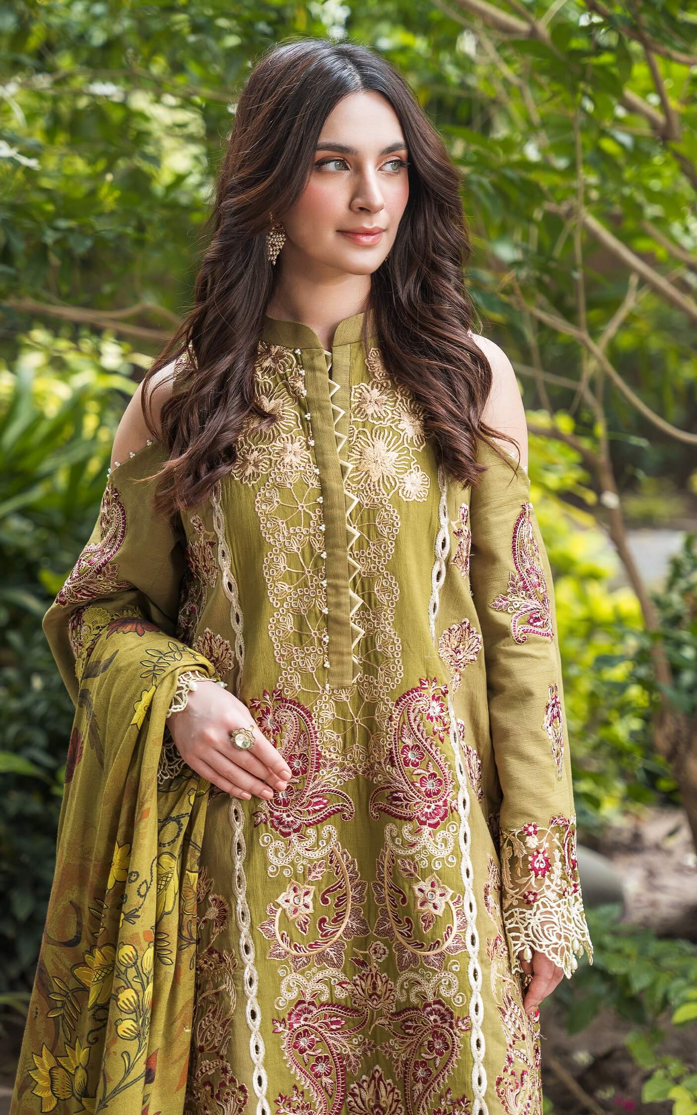 Asifa and Nabeel | Luxury Winter 24 | NOA WL-04 by Asifa and Nabeel - Designer Dress - Type: Ladies Clothes - Available at Libayah - 100% Original