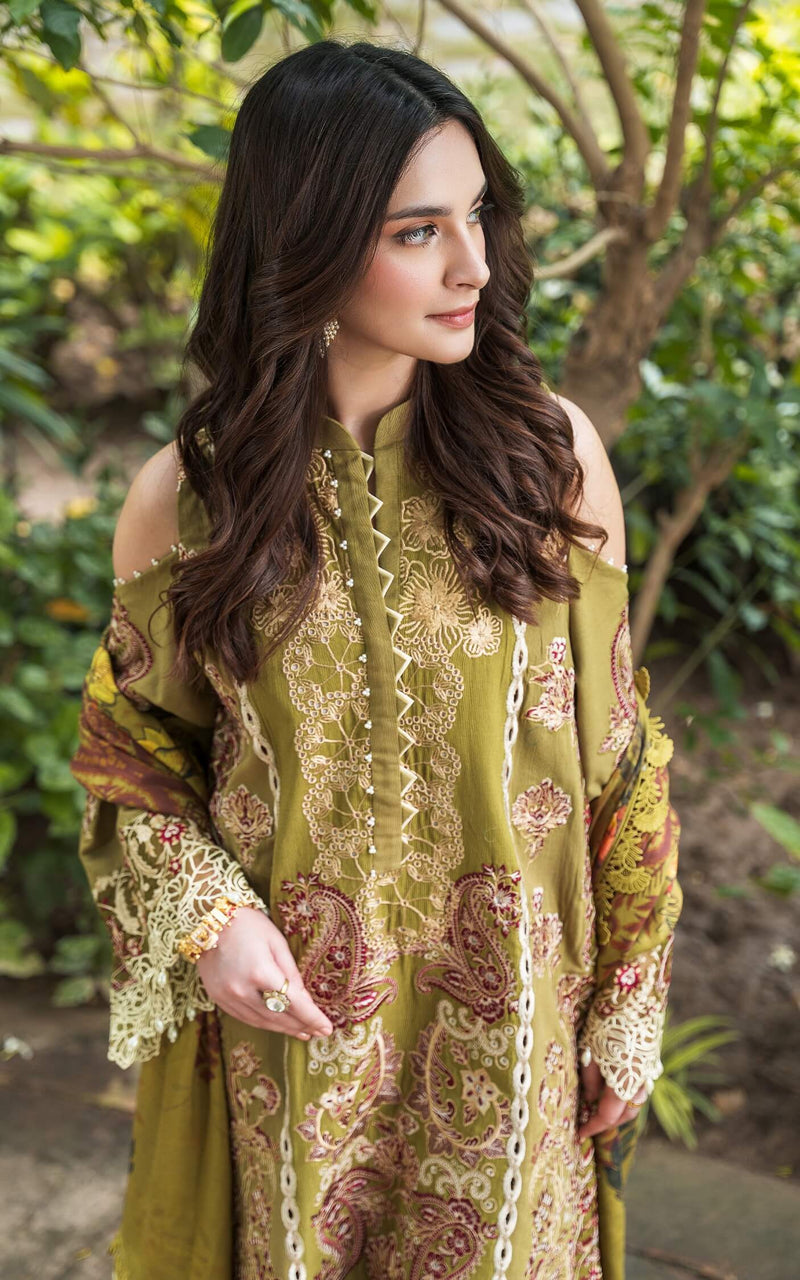 Asifa and Nabeel | Luxury Winter 24 | NOA WL-04 by Asifa and Nabeel - Designer Dress - Type: Ladies Clothes - Available at Libayah - 100% Original