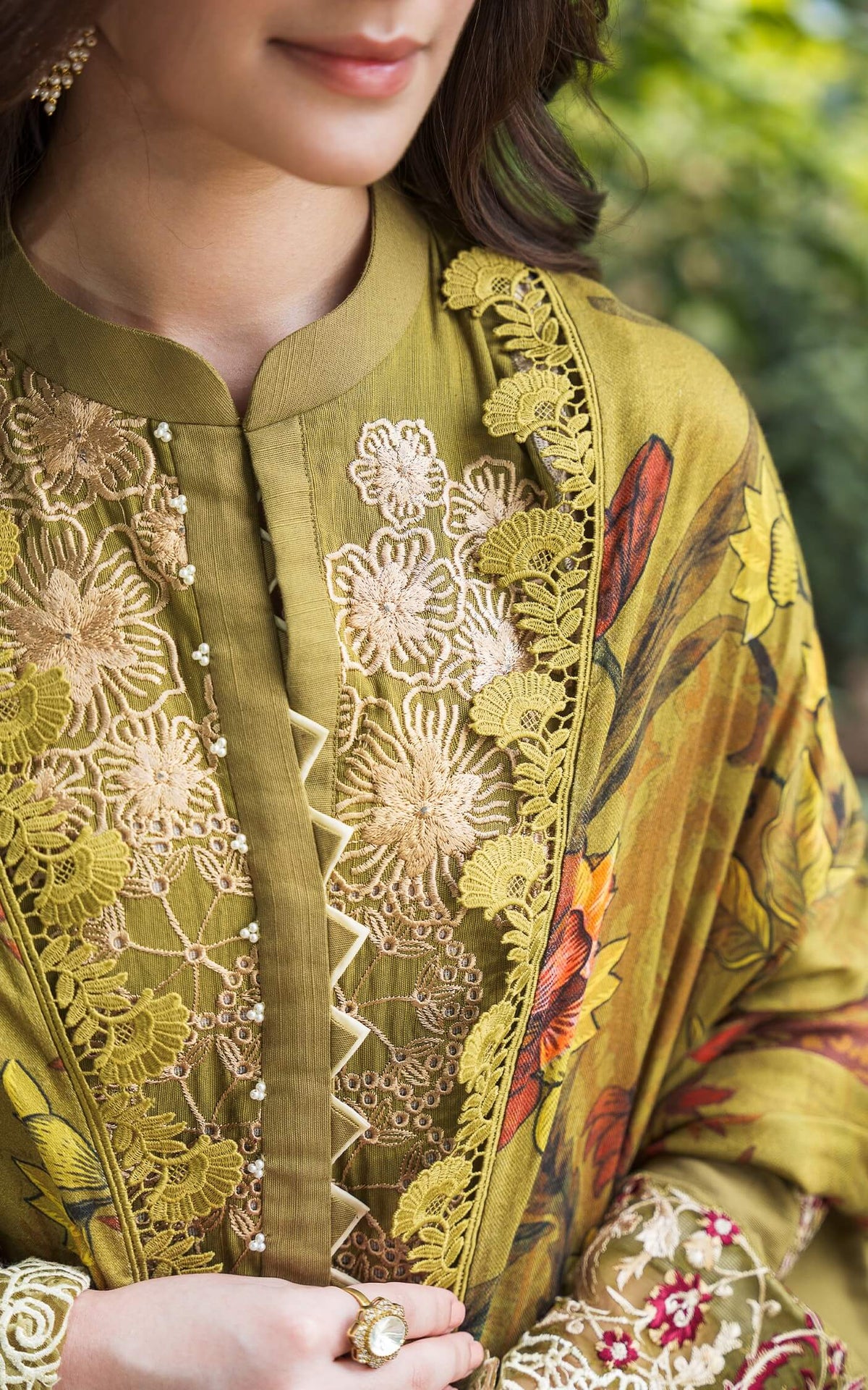 Asifa and Nabeel | Luxury Winter 24 | NOA WL-04 by Asifa and Nabeel - Designer Dress - Type: Ladies Clothes - Available at Libayah - 100% Original