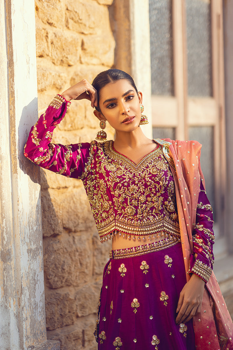 Sana Abbas | Wedding Formals | NURIA by Sana Abbas - Designer Dress - Type: Ladies Clothes - Available at Libayah - 100% Original