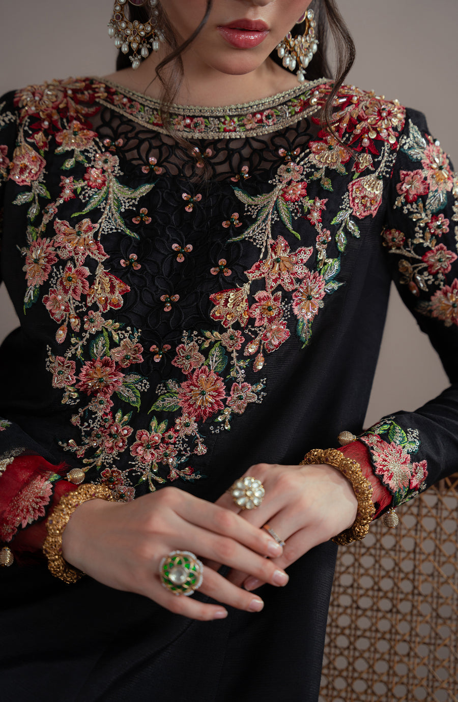 Fabiha Fatima | Elvin Pret Wear | NYRA by Fabiha Fatima - Designer Dress  - Type : Ladies Clothes - Available at Libayah - 100% Original 