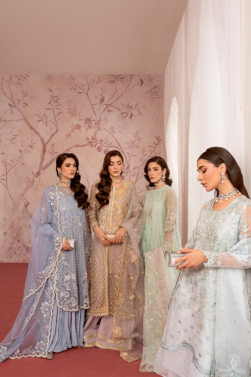 Cross Stitch | Wedding Collection 24 | MAH-JABEEN by Cross Stitch - Designer Dress - Type: Formal - Available at Libayah - 100% Original