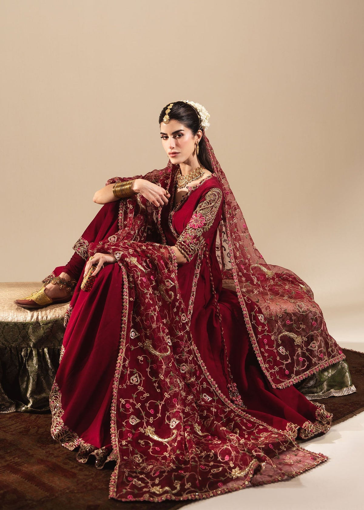 Sadaf Fawad Khan | Nafees Wedding Formals | Zareesh by Sadaf Fawad Khan - Designer Dress  - Type : Ladies Clothes - Available at Libayah - 100% Original 