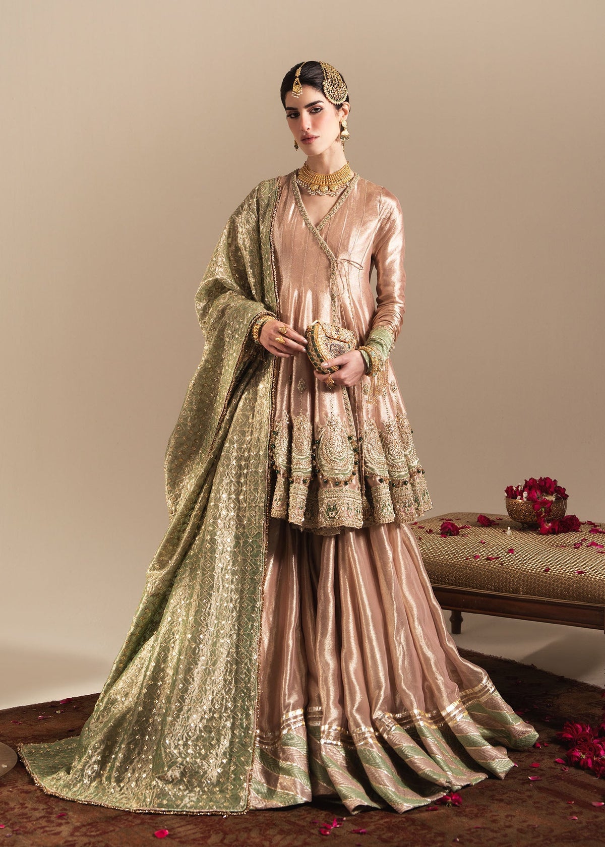 Sadaf Fawad Khan | Nafees Wedding Formals | Mehraya by Sadaf Fawad Khan - Designer Dress  - Type : Ladies Clothes - Available at Libayah - 100% Original 