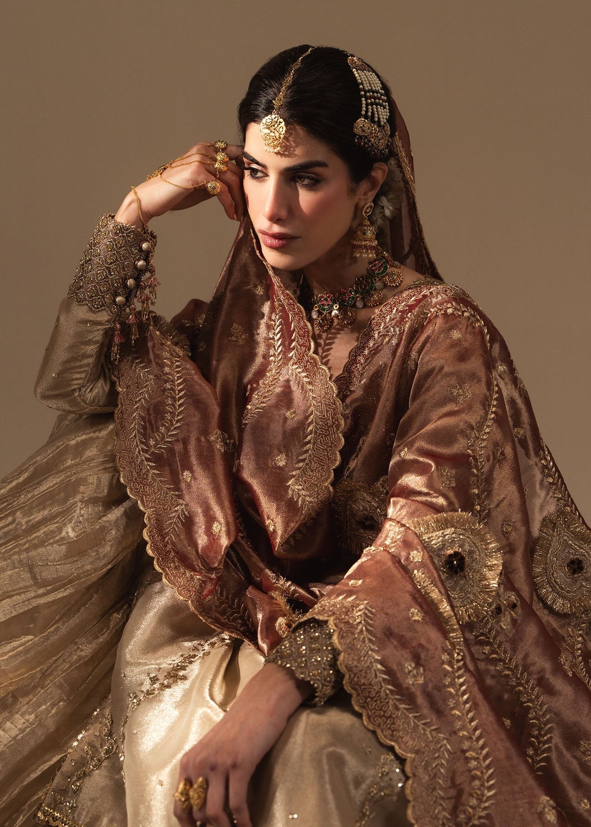 Sadaf Fawad Khan | Nafees Wedding Formals | Nureza by Sadaf Fawad Khan - Designer Dress  - Type : Ladies Clothes - Available at Libayah - 100% Original 