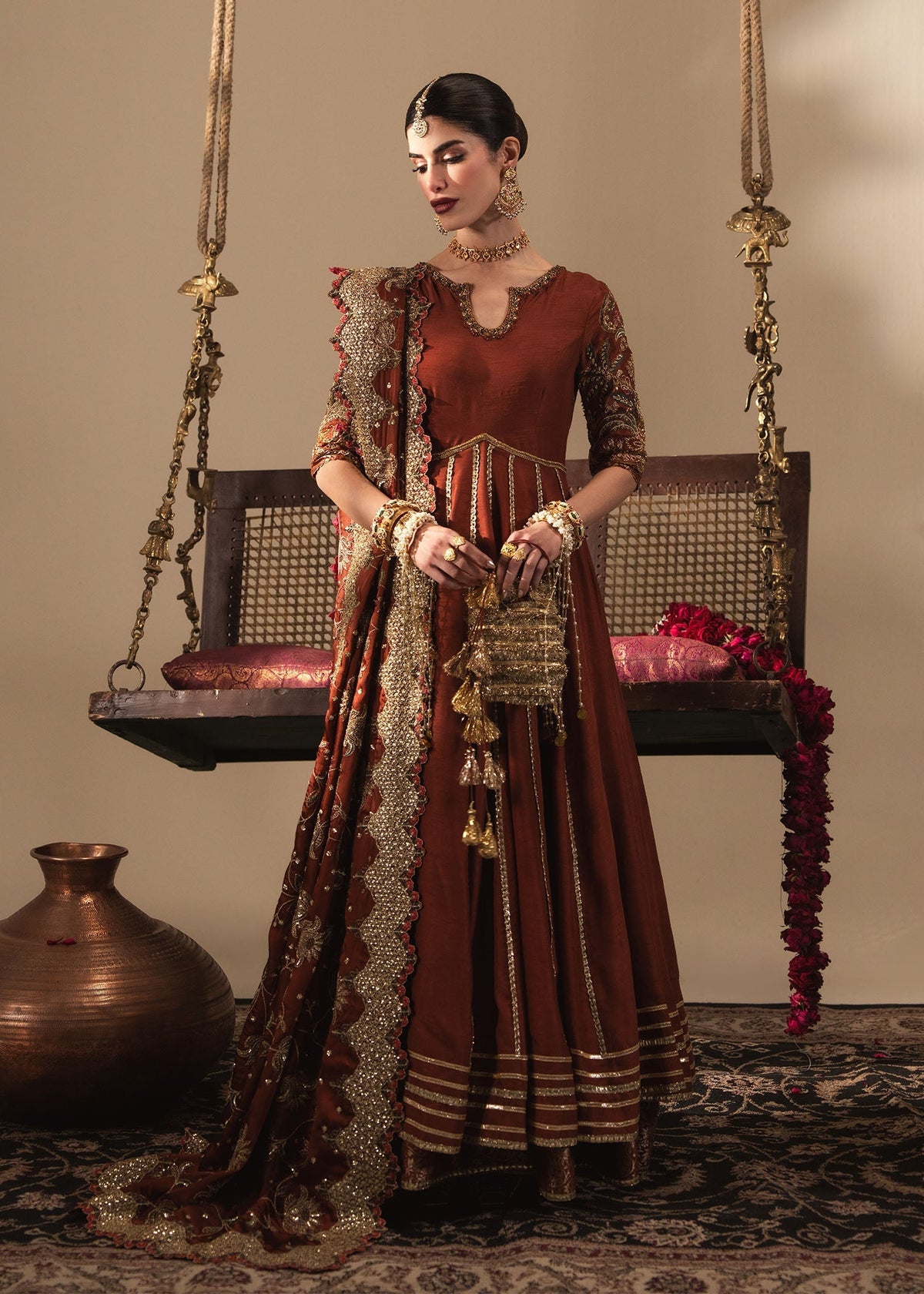 Sadaf Fawad Khan | Nafees Wedding Formals | Zehnara by Sadaf Fawad Khan - Designer Dress  - Type : Ladies Clothes - Available at Libayah - 100% Original 