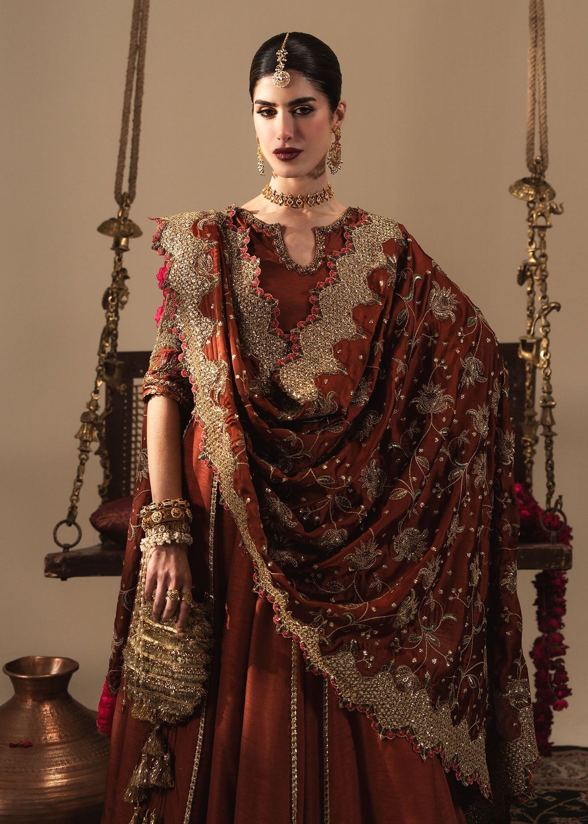 Sadaf Fawad Khan | Nafees Wedding Formals | Zehnara by Sadaf Fawad Khan - Designer Dress  - Type : Ladies Clothes - Available at Libayah - 100% Original 
