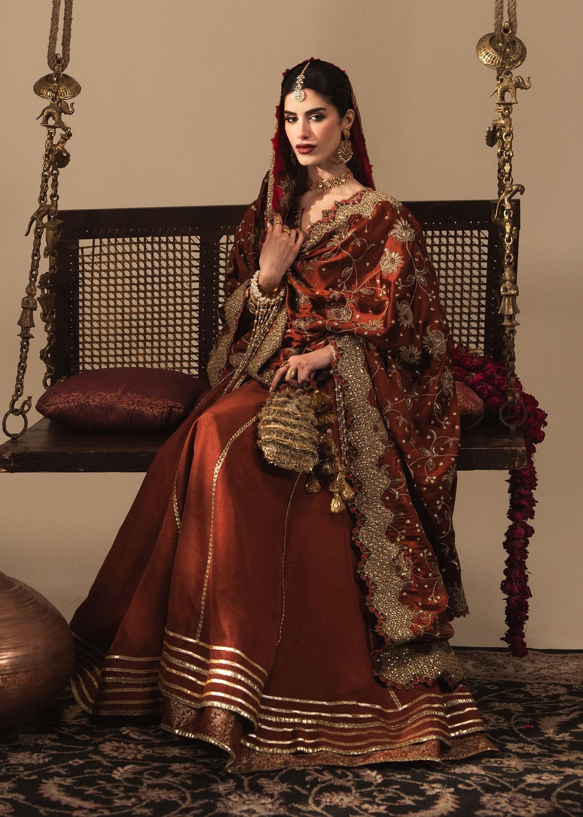 Sadaf Fawad Khan | Nafees Wedding Formals | Zehnara by Sadaf Fawad Khan - Designer Dress  - Type : Ladies Clothes - Available at Libayah - 100% Original 