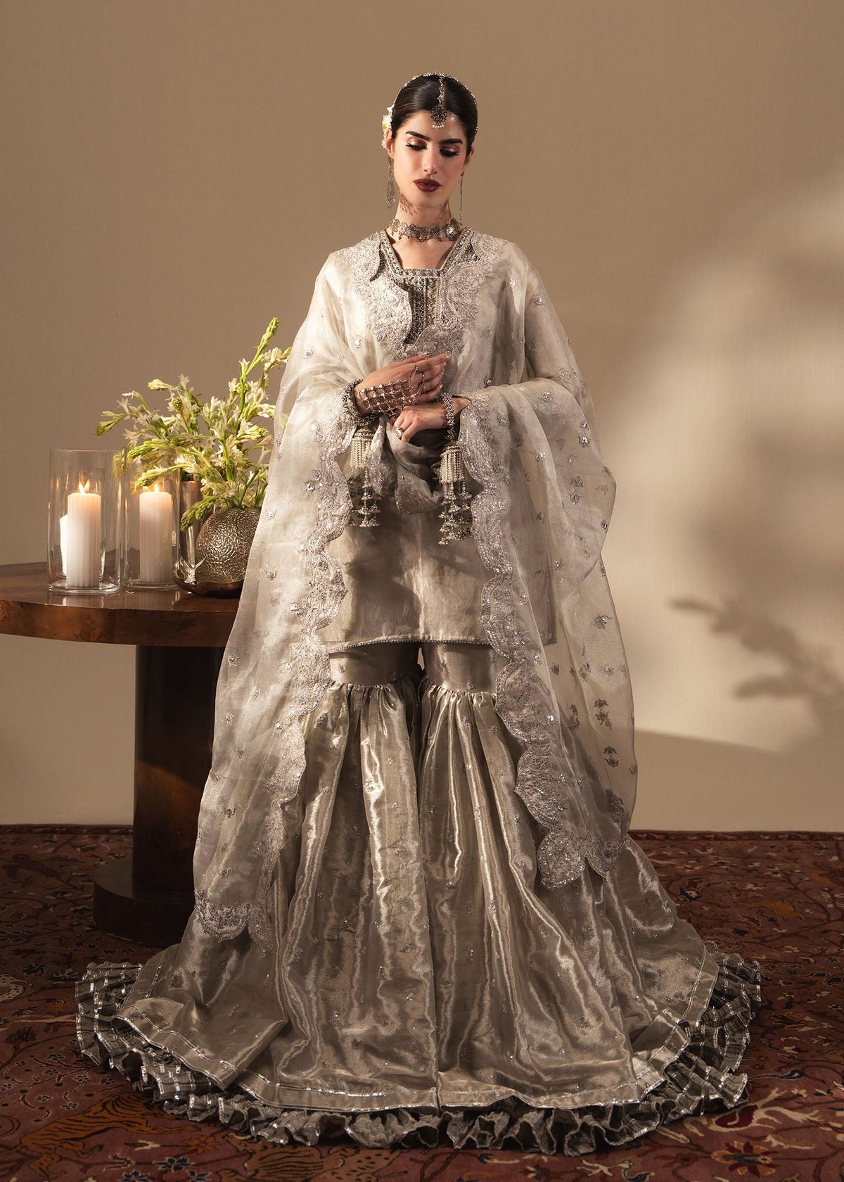 Sadaf Fawad Khan | Nafees Wedding Formals | Mahzelle by Sadaf Fawad Khan - Designer Dress  - Type : Ladies Clothes - Available at Libayah - 100% Original 