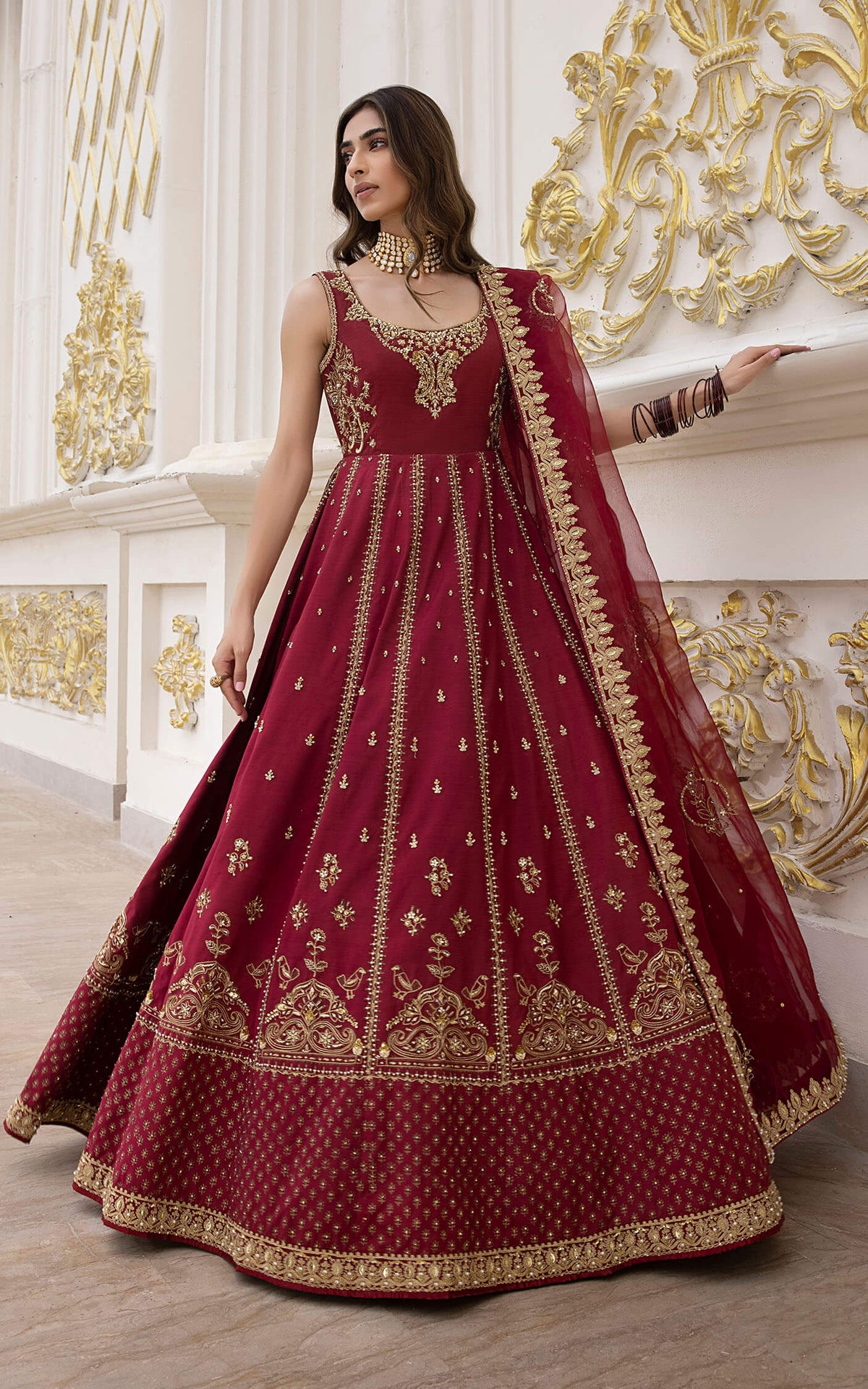 Asifa and Nabeel | Bridal Formals | Dastaan by Asifa and Nabeel - Designer Dress - Type: Formal - Available at Libayah - 100% Original
