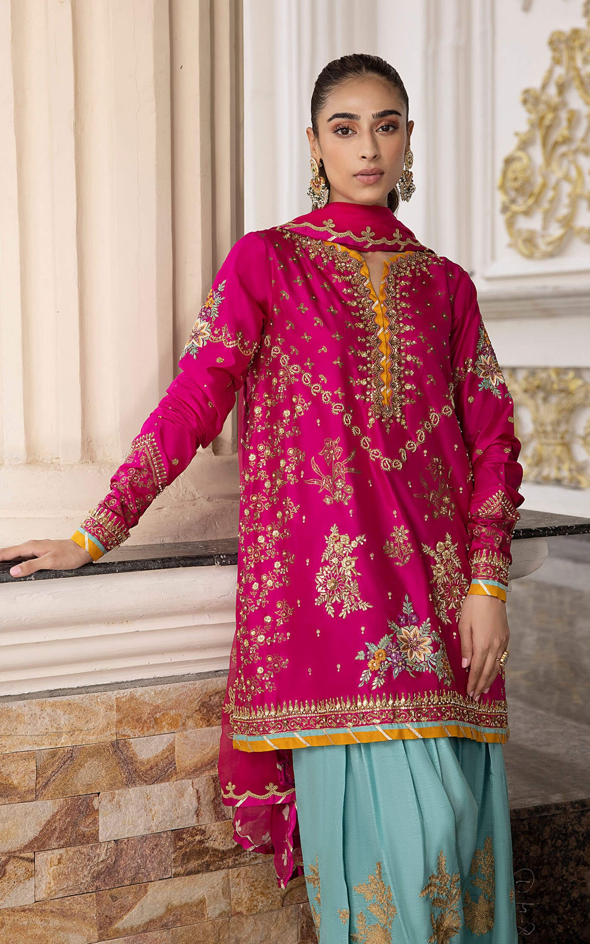 Asifa and Nabeel | Bridal Formals | Rang by Asifa and Nabeel - Designer Dress - Type: Formal - Available at Libayah - 100% Original