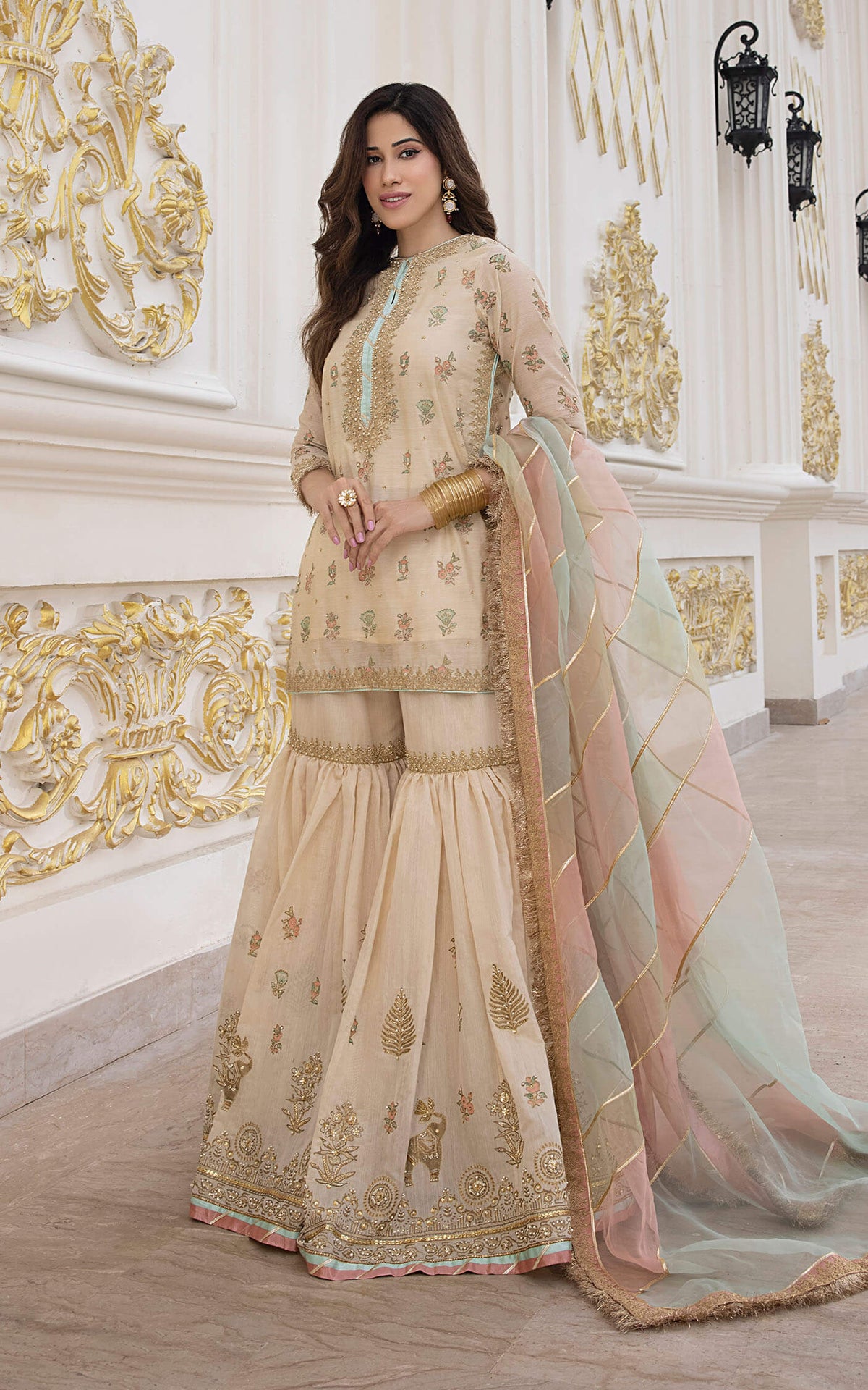 Asifa and Nabeel | Bridal Formals | Shayari by Asifa and Nabeel - Designer Dress - Type: Formal - Available at Libayah - 100% Original