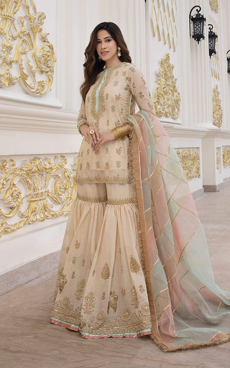 Asifa and Nabeel | Bridal Formals | Shayari by Asifa and Nabeel - Designer Dress - Type: Formal - Available at Libayah - 100% Original